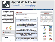 Tablet Screenshot of apfi.com.br